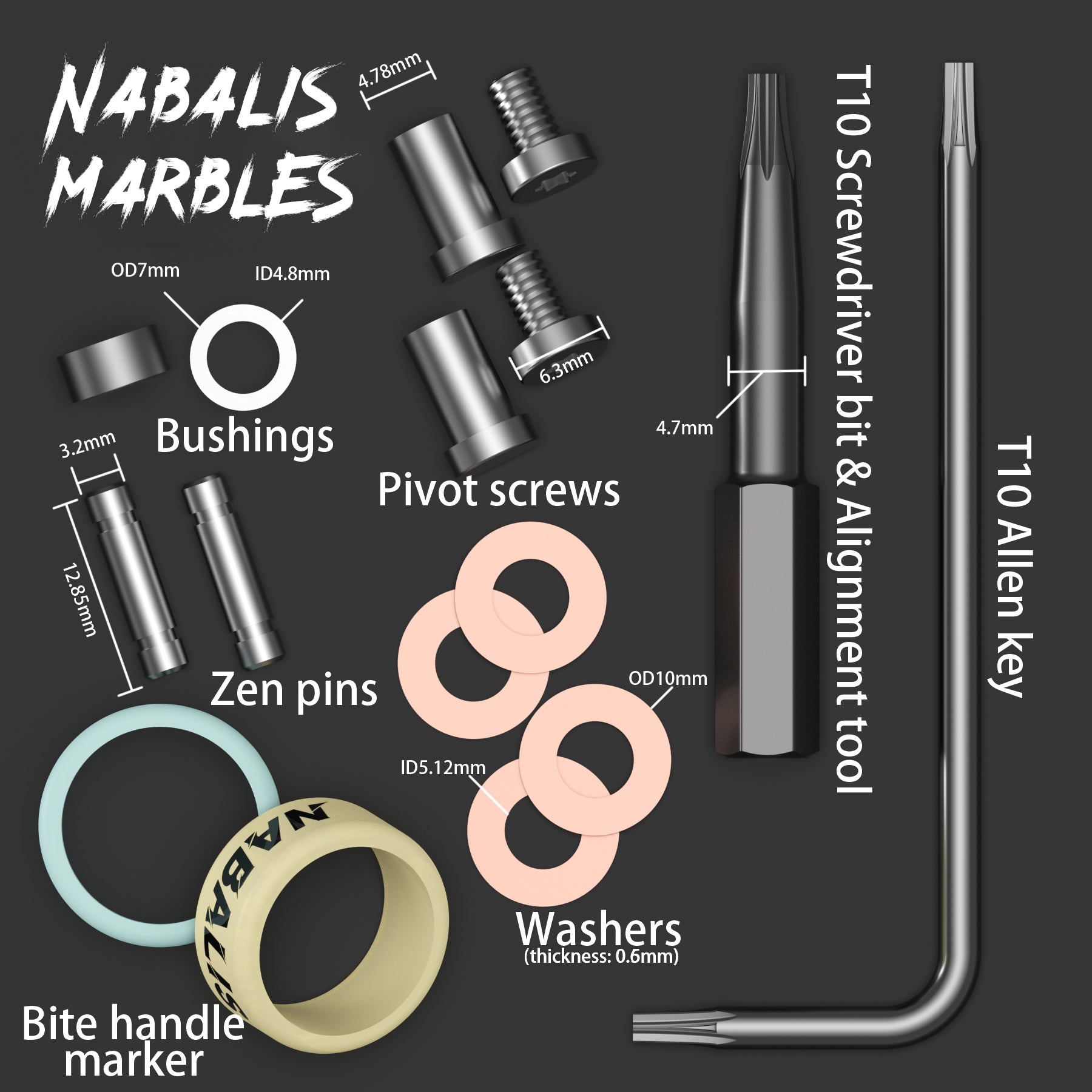 Marbles Hardware Kit