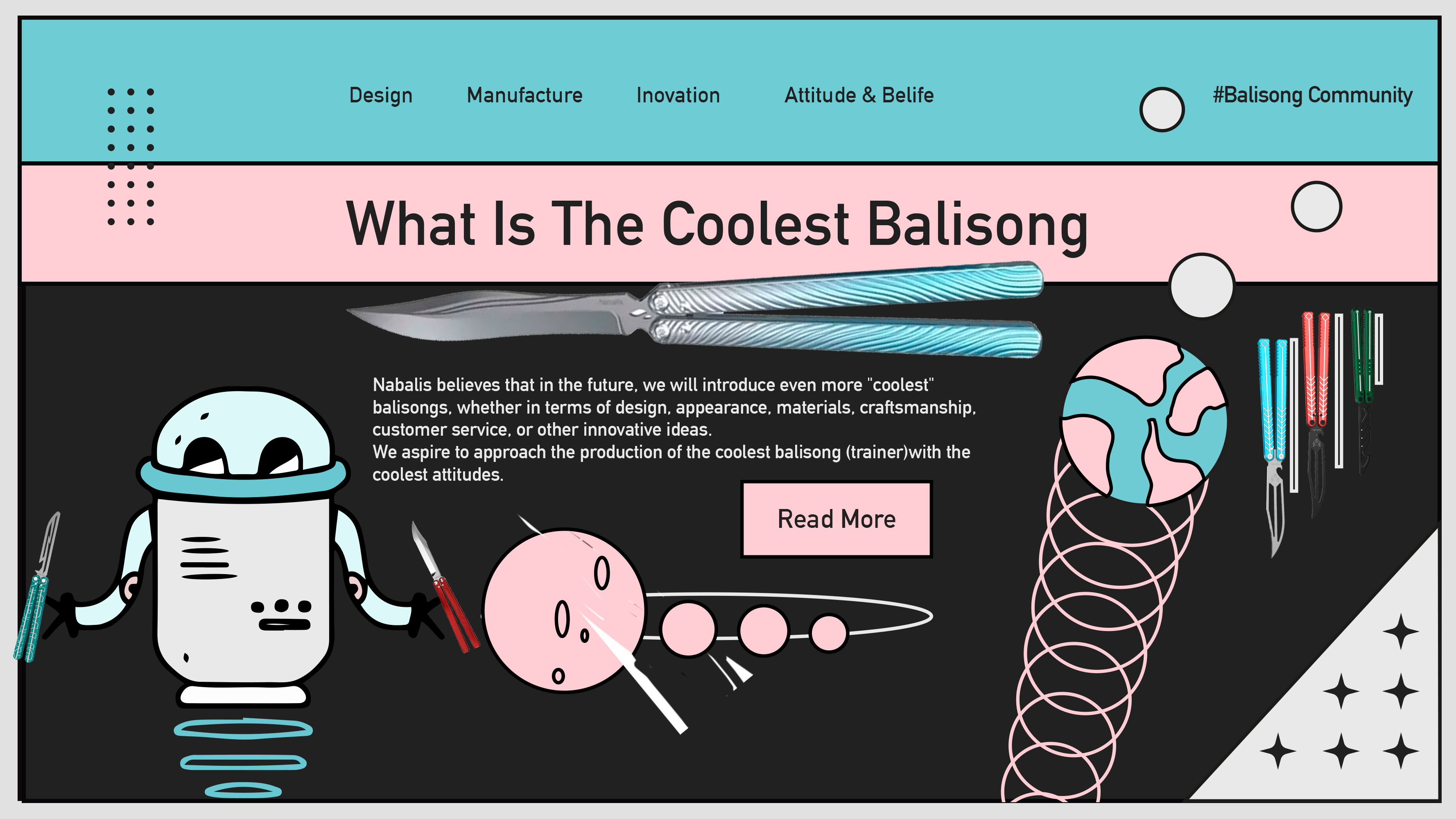 Balison Reference Image What is the coolest balisong? – Nabalis