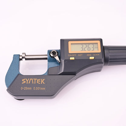 Digital Micrometer For Measuring Bushing-Power On
