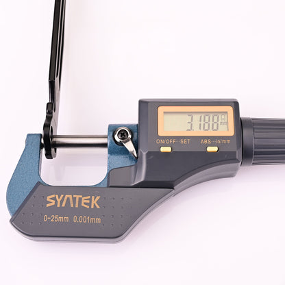 Digital Micrometer For Measuring Blade-Power On