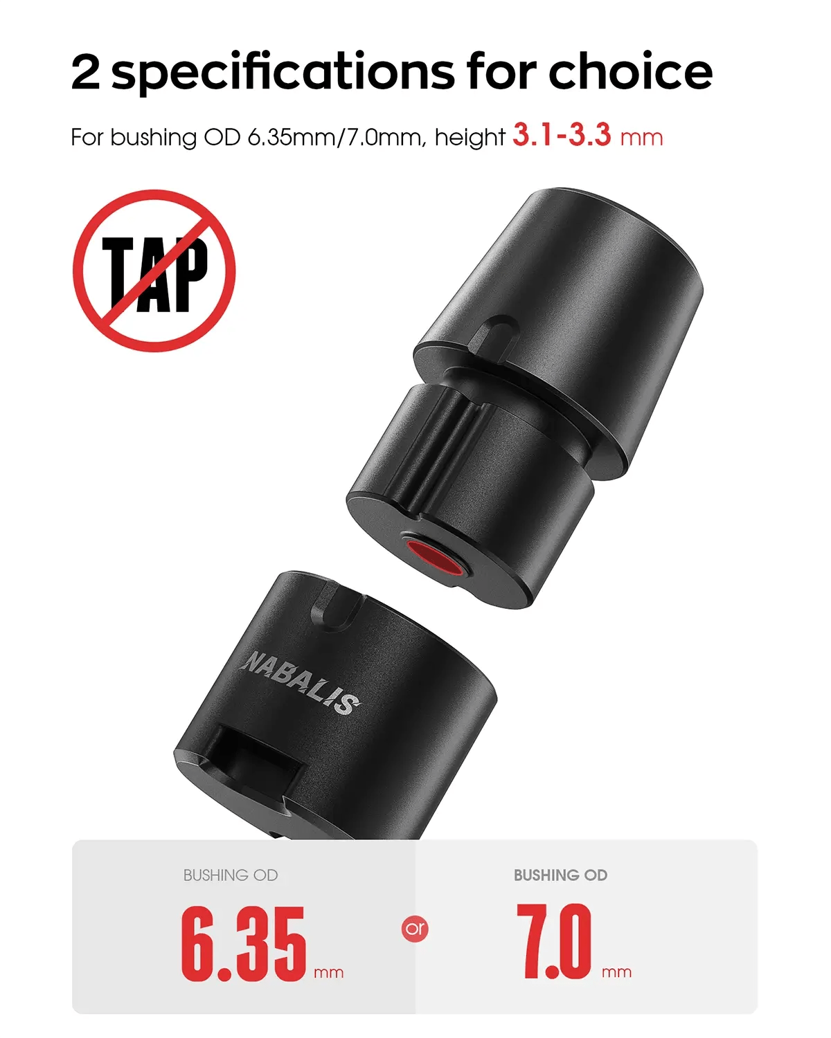 Nabalis Balisong Bushing Buddy For Even Bushings