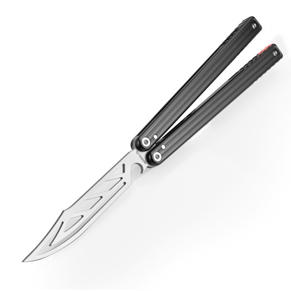 Nabalis Marble balisong butterfly knife trainer -gray